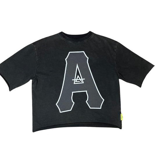 “Ashy Grey A” tee